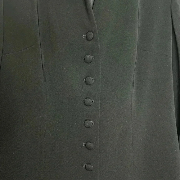 TALBOTS VINTAGE Office Business Casual Collarless Blazer Made in USA Size 4 (A4) - Picture 3 of 9
